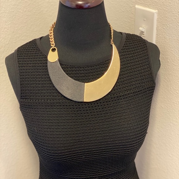 Joseph Ribkoff Black Mesh Bodycon Dress Fitted - Picture 2 of 8